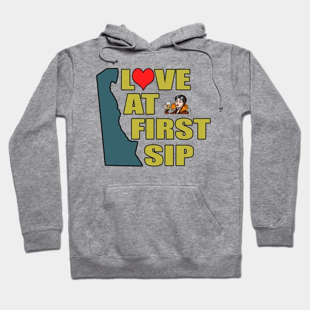 Love at First Sip Hoodie by The Trauma Survivors Foundation